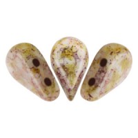 Amos par Puca® kralen Opaque mix rose-gold ceramic 03000-15695